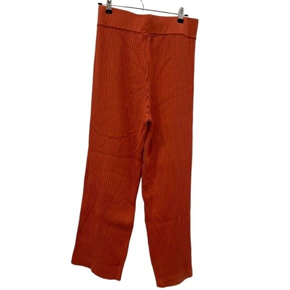 Cult Gaia Jada Knit Pants In Orange.Size L - Picture 9 of 14